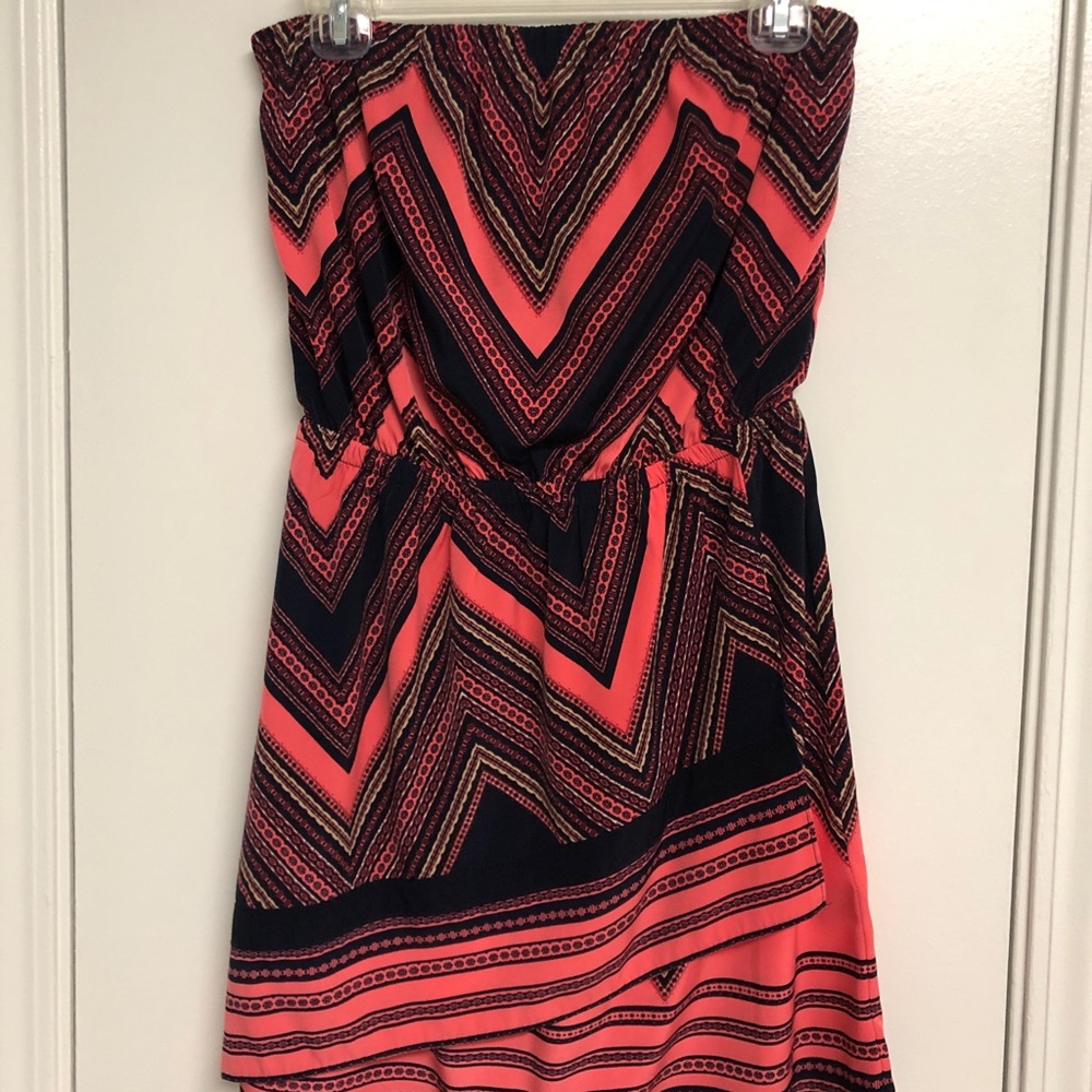 Express Multi Colored Mini Dress